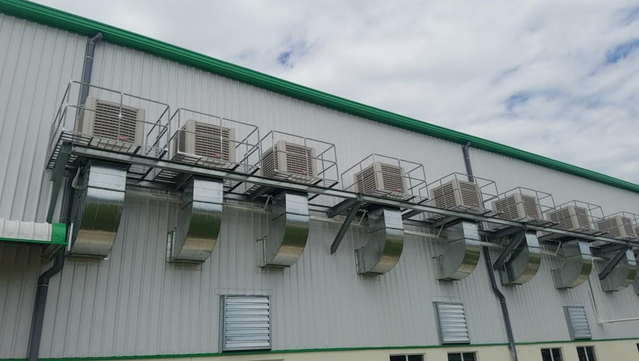 Thông gió nhà xưởng | VCC thiết kế