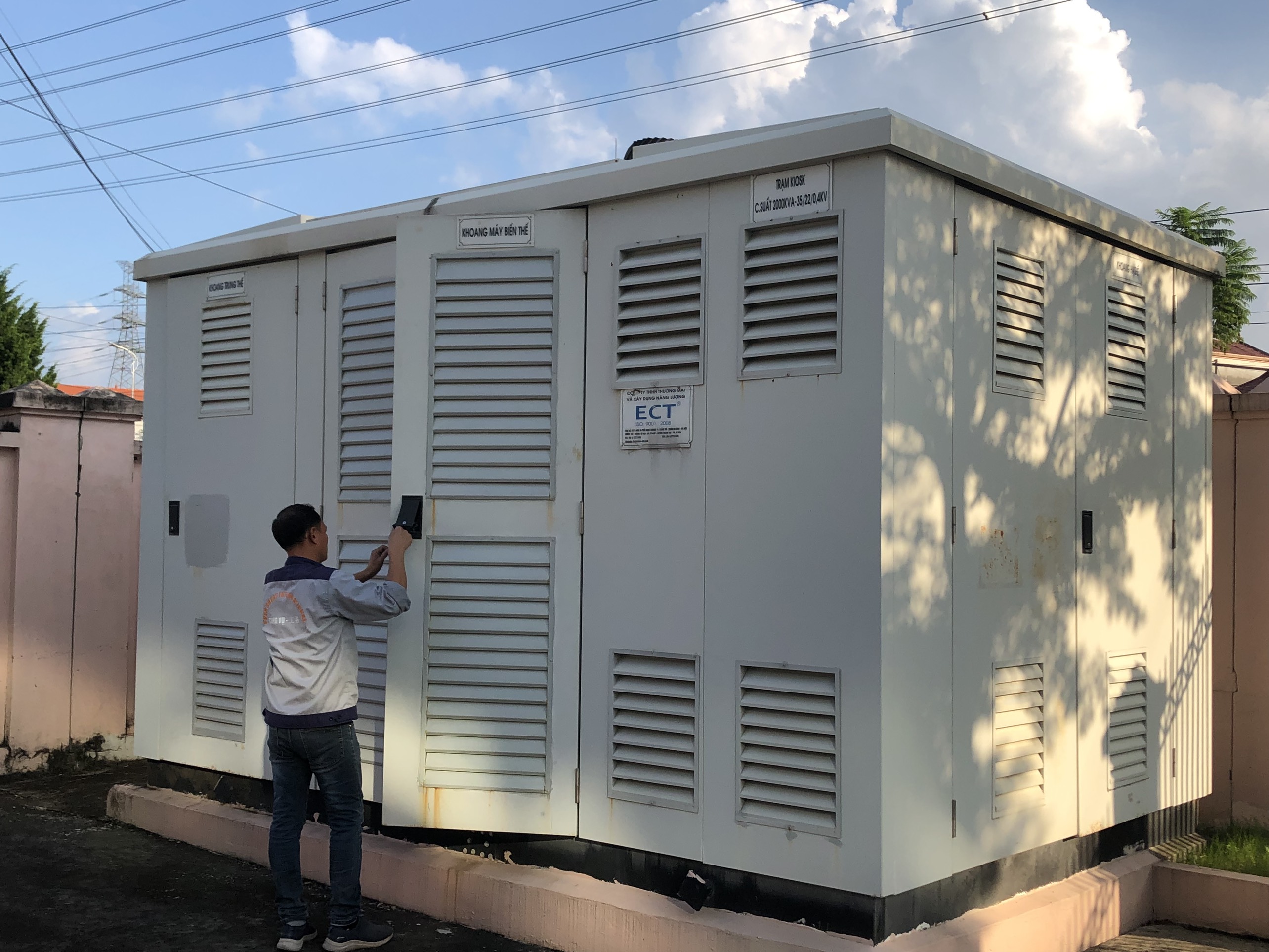 Trạm biến ap và máy phát hợp bộ | Nhà máy Ever | Ninh Bình